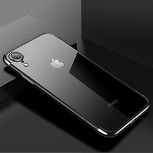 Load image into Gallery viewer, Luxury Plating Silicone Soft Phone Case for iPhone 7 8 Plus 6 6s Plus TPU Transparent Cover for iPhone X XS Max XR Case Coque